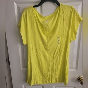 Old Navy Yellow Perfect Tshirt Top